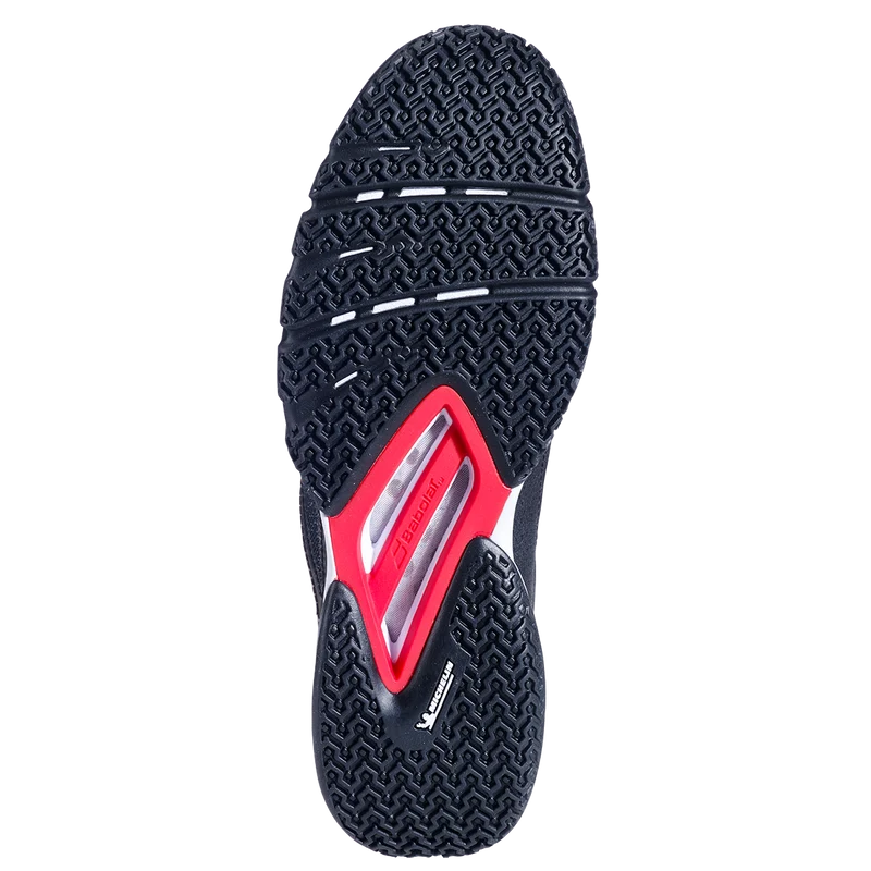 Babolat Men's Jet Premura 2 Padel Shoes 25 Black Tomato Red