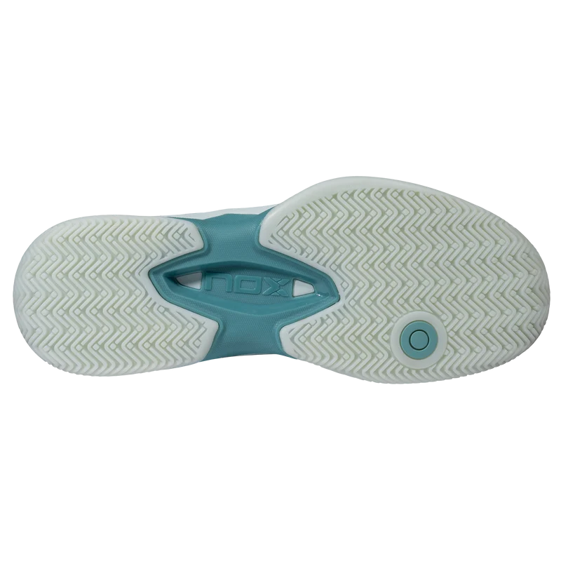Nox Women's AT10 Lux Padel Shoes 26 Morning Mist Turquoise