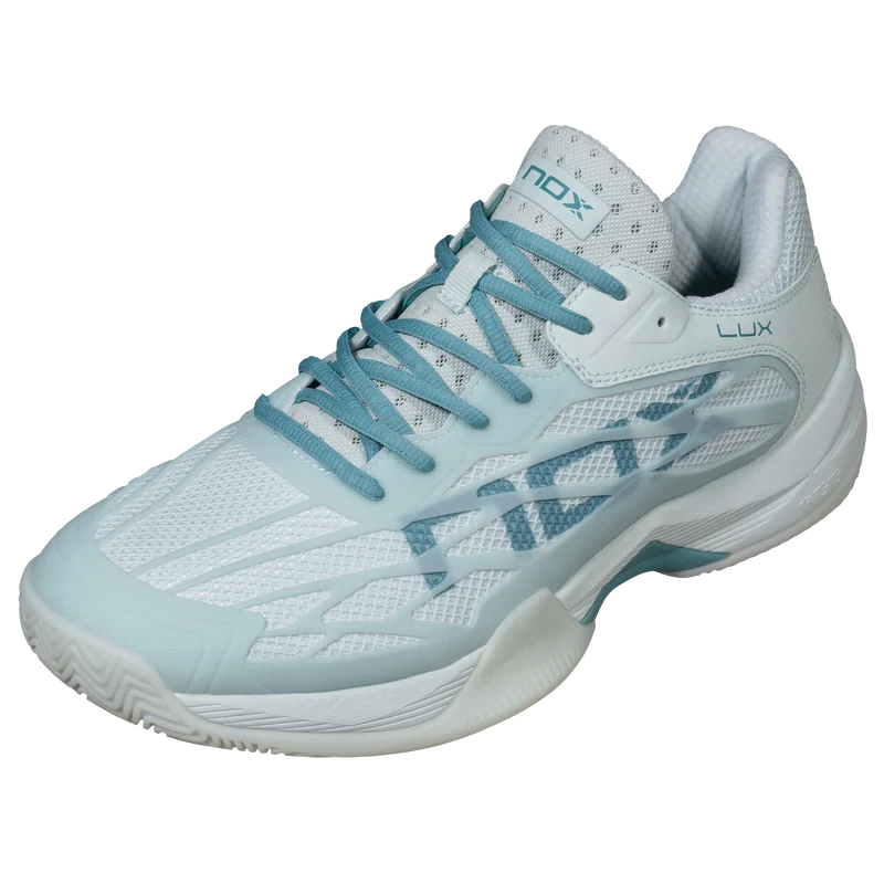 Nox Women's AT10 Lux Padel Shoes 26 Morning Mist Turquoise