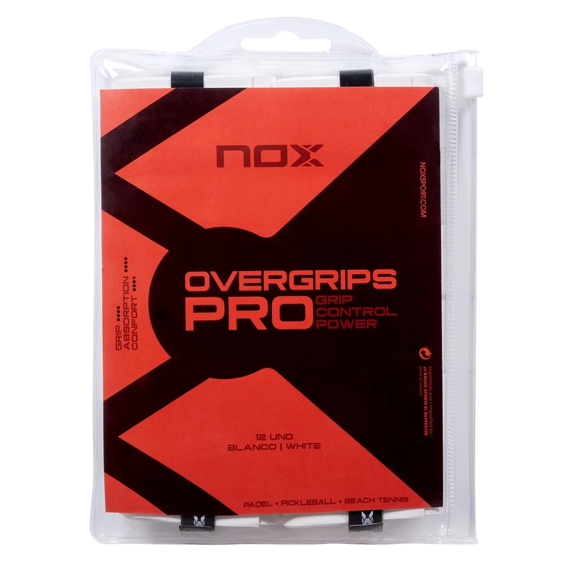 Nox Pro Overgrips - 12 Pack White