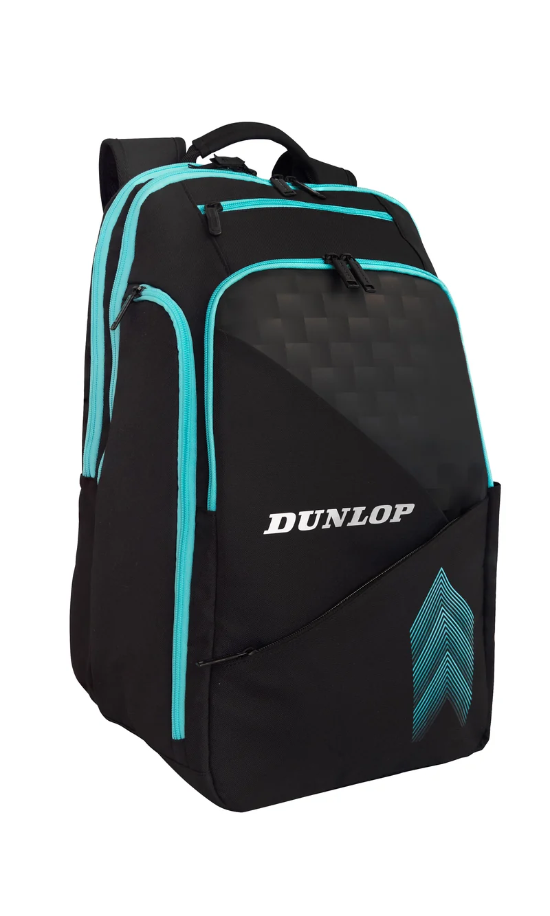 Dunlop ELITE BACKPACK BLACK/PETROL GREEN