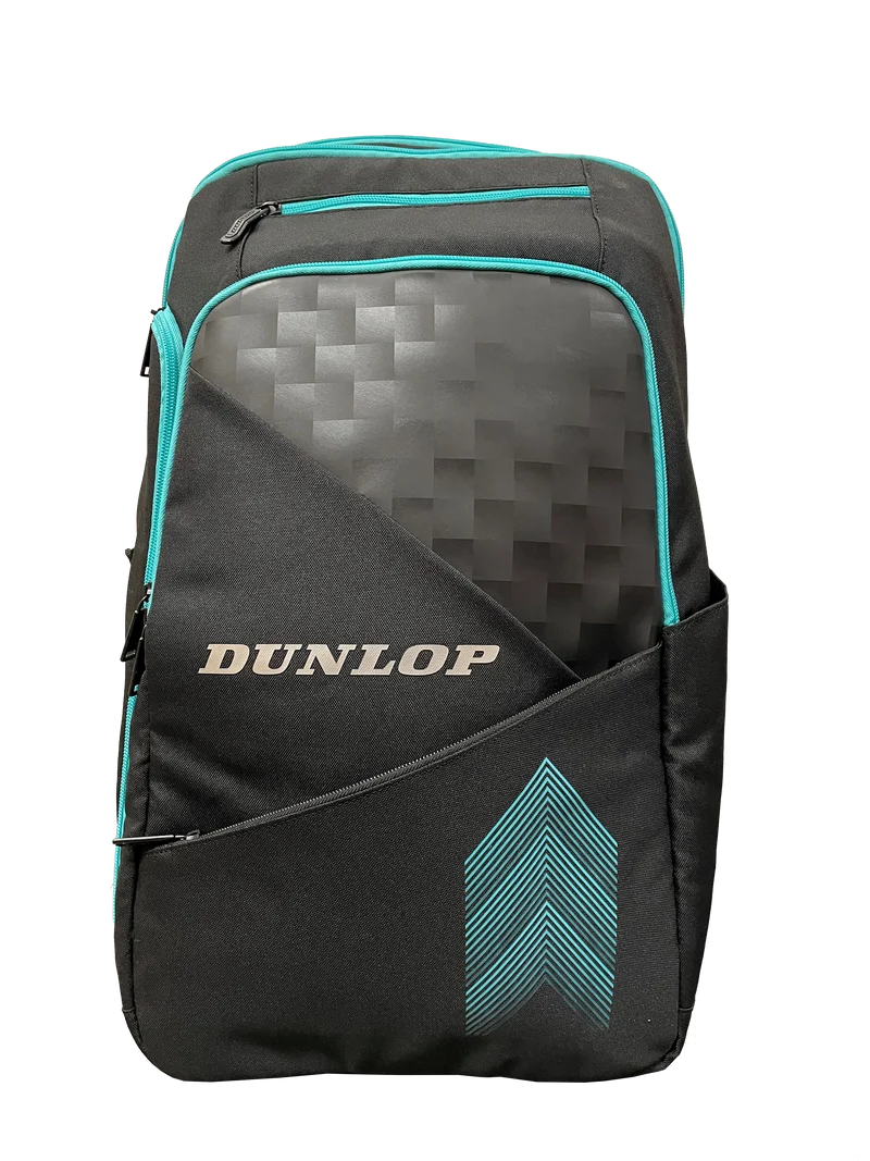 Dunlop ELITE BACKPACK BLACK/PETROL GREEN