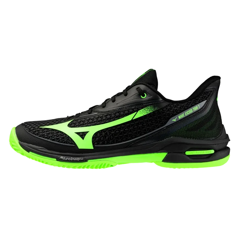 Zapatillas Mizuno Wave Exceed Tour 7 Padel Negro/Verde 2026