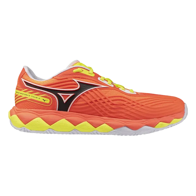 Zapatillas Mizuno Wave Enforce Tour 2 Padel Naranja Fluor 2026