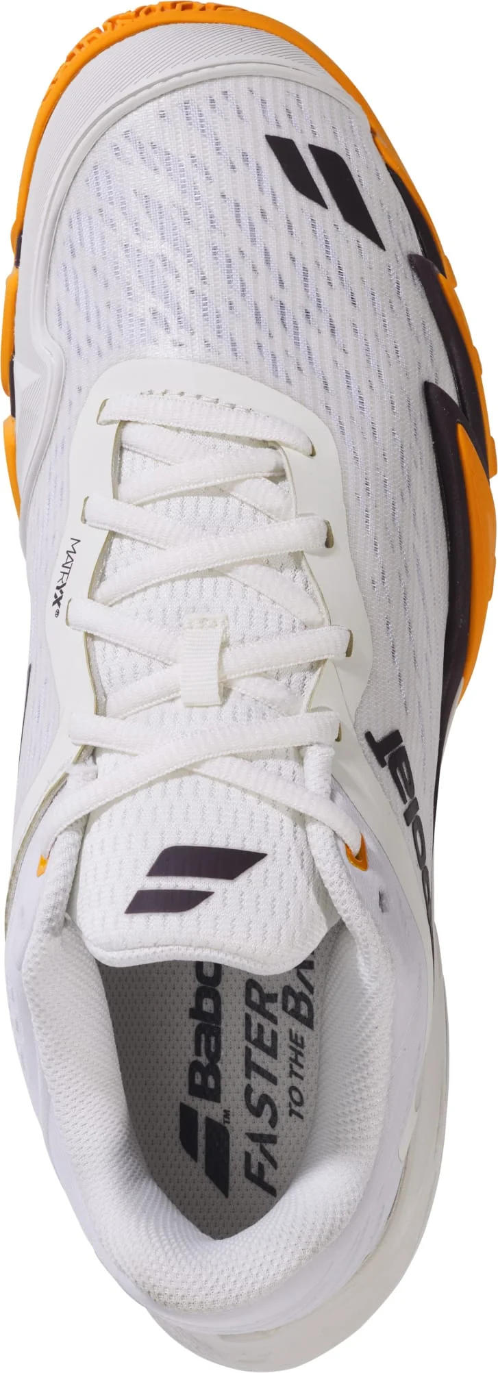 Babolat Premura 3 Mens Padel Shoes - Cream / Orange