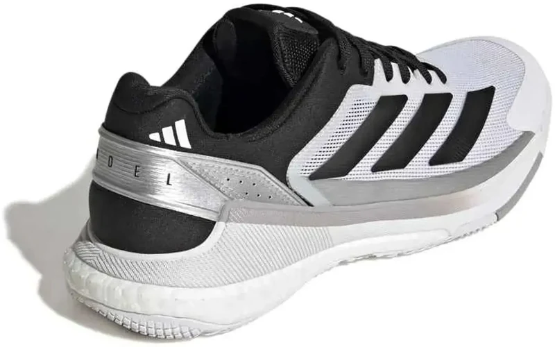 ADIDAS Crazyquick Boost Mens Padel Shoes - Cloud White / Core Black / Silver Metallic