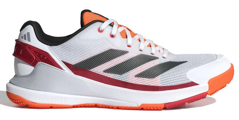 ADIDAS Crazyquick LS Mens Padel Shoes - White / Orange