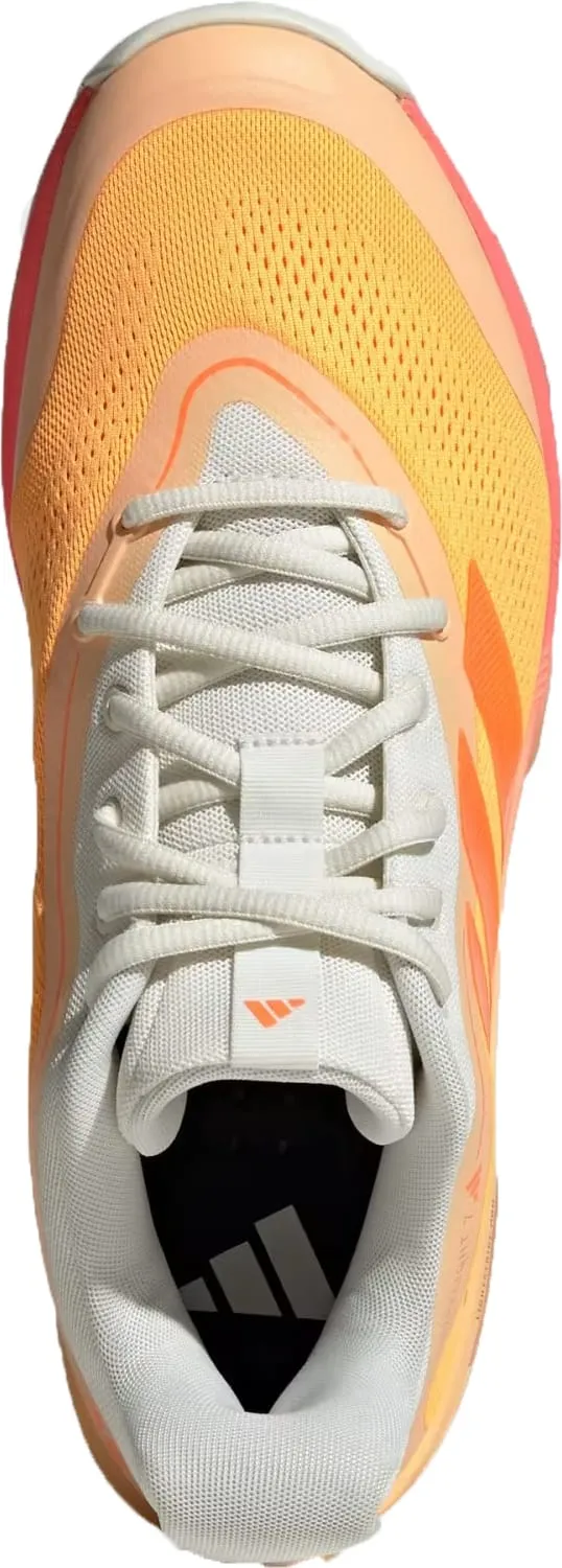 ADIDAS Crazyflight 7 Indoor Mens Padel Shoes - Lucid Tangerine / Lucid Orange / Off White