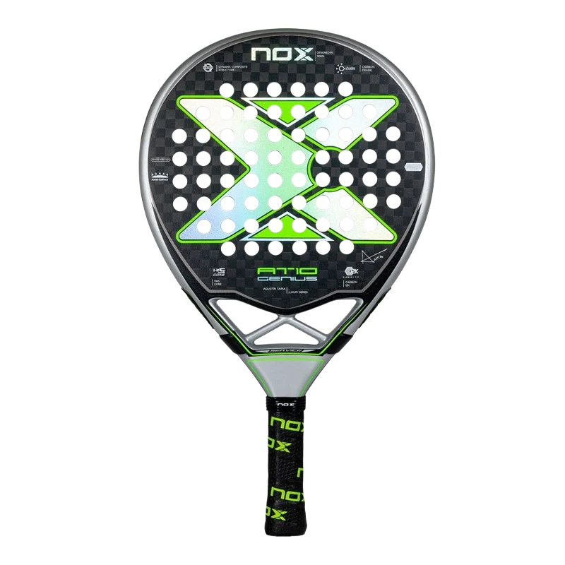 Pala de TEST Nox AT10 Genius 12K Limited Edition Agustín Tapia (Exclusiva PadelPROShop)