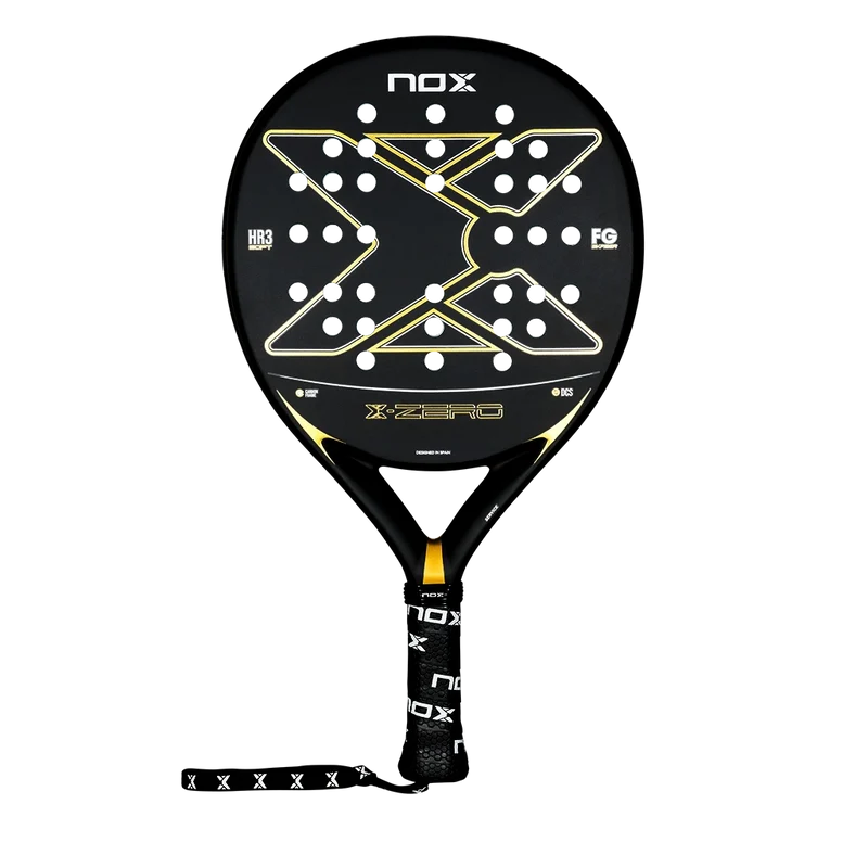 Pala de TEST Nox X-Zero Negro/Oro (Exclusiva PadelPROShop)