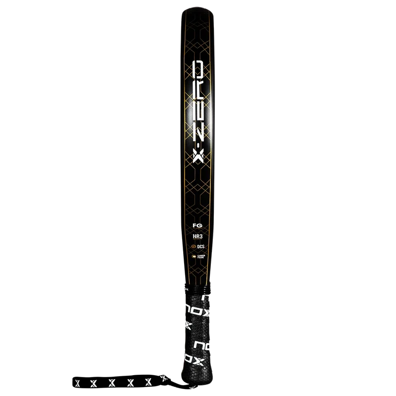 Pala de TEST Nox X-Zero Negro/Oro (Exclusiva PadelPROShop)