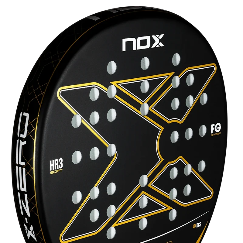 Pala de TEST Nox X-Zero Negro/Oro (Exclusiva PadelPROShop)