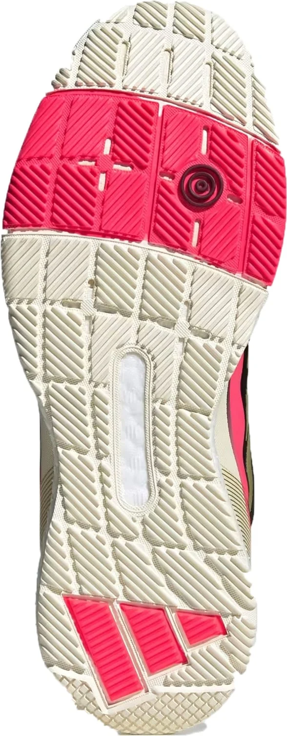 ADIDAS Crazyquick Boost Mens Padel Shoes - Core Black / Gold Metallic / Solar Turbo