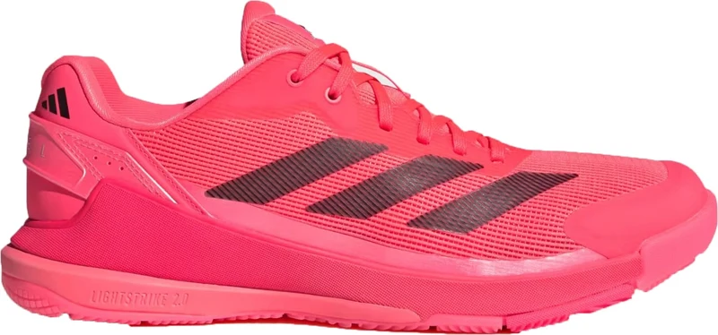 ADIDAS Crazyquick LS Mens Padel Shoes - Solar Turbo / Core Black / Lucid Red