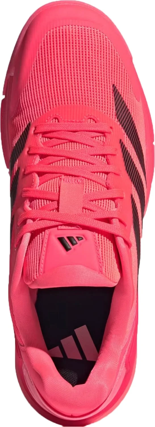ADIDAS Crazyquick LS Mens Padel Shoes - Solar Turbo / Core Black / Lucid Red