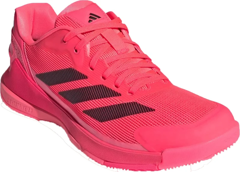 ADIDAS Crazyquick LS Mens Padel Shoes - Solar Turbo / Core Black / Lucid Red