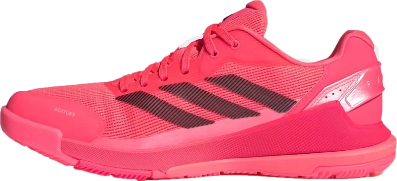 ADIDAS Crazyquick LS Mens Padel Shoes - Solar Turbo / Core Black / Lucid Red