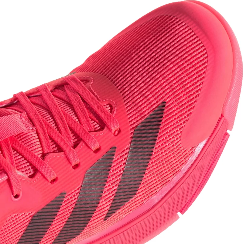 ADIDAS Crazyquick LS Mens Padel Shoes - Solar Turbo / Core Black / Lucid Red