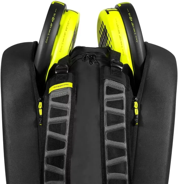 Tecnifibre Reform Padel Racket Bag - Black / Yellow