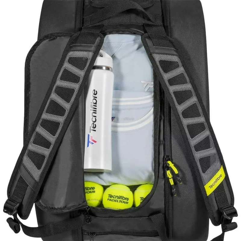 Tecnifibre Reform Padel Racket Bag - Black / Yellow