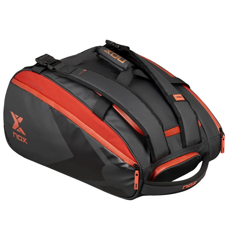 Nox Luxury Open Series Schwarz/Rot Rucksack