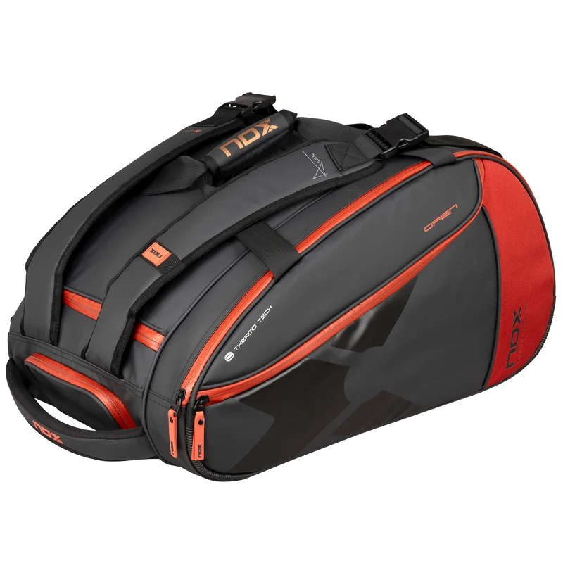 Nox Luxury Open Series Schwarz/Rot Rucksack
