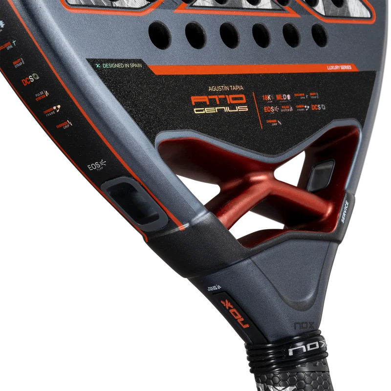 NOX AT10 Genius Attack 18K Alum by Agustin Tapia – Diamant-Power-Schläger