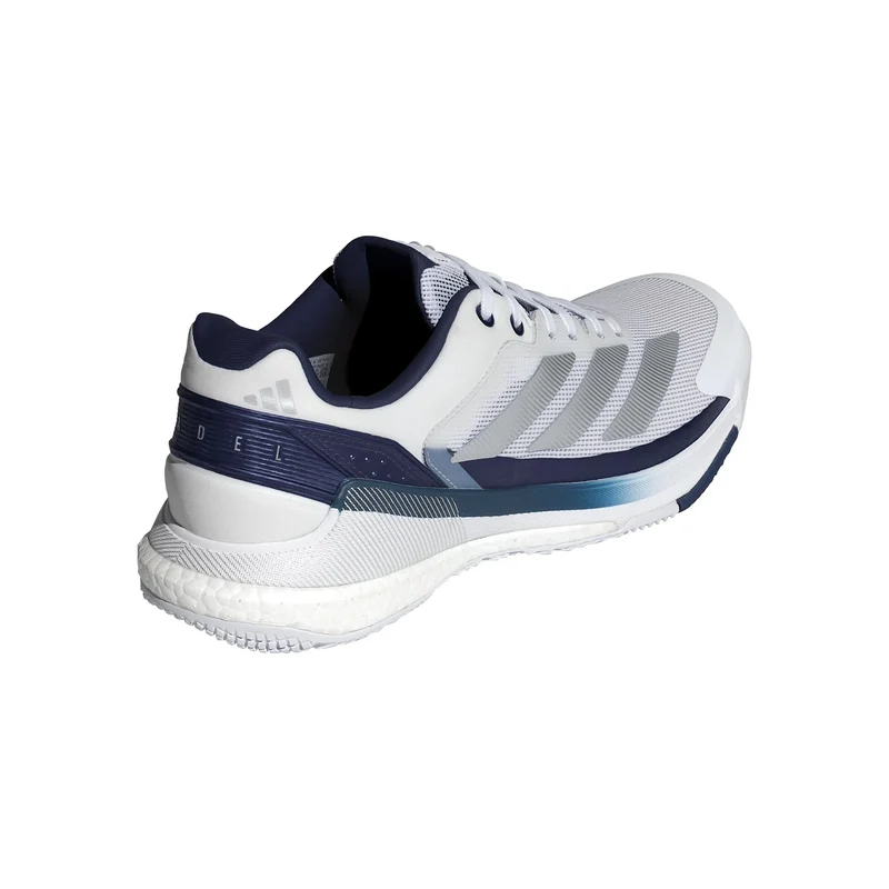 adidas Crazyquick Boost Padelschuh Weiß/Blau