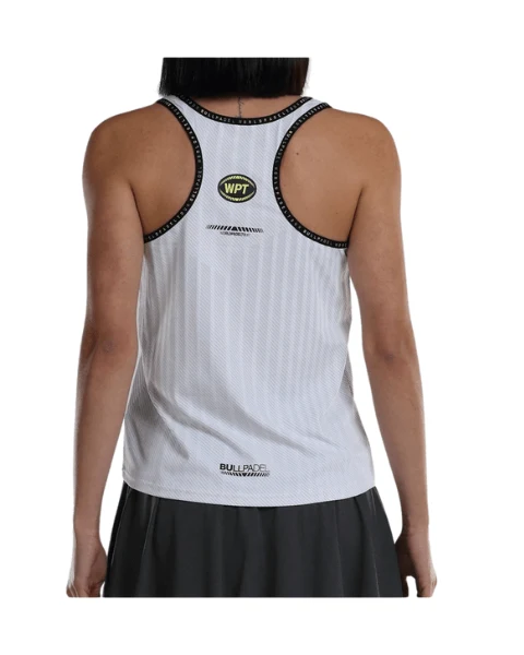 Bullpadel Lugar Top Weiß