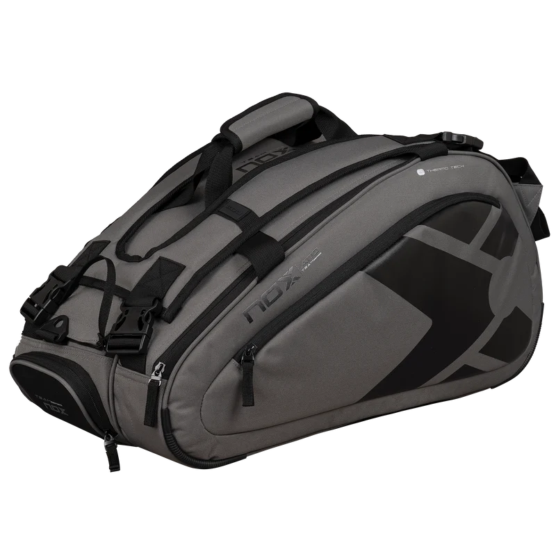 Nox AT10 Team Padel Racket Bag Grey Black