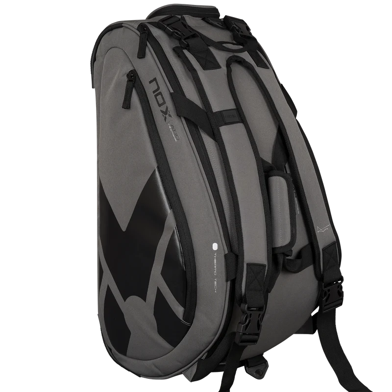 Nox AT10 Team Padel Racket Bag Grey Black