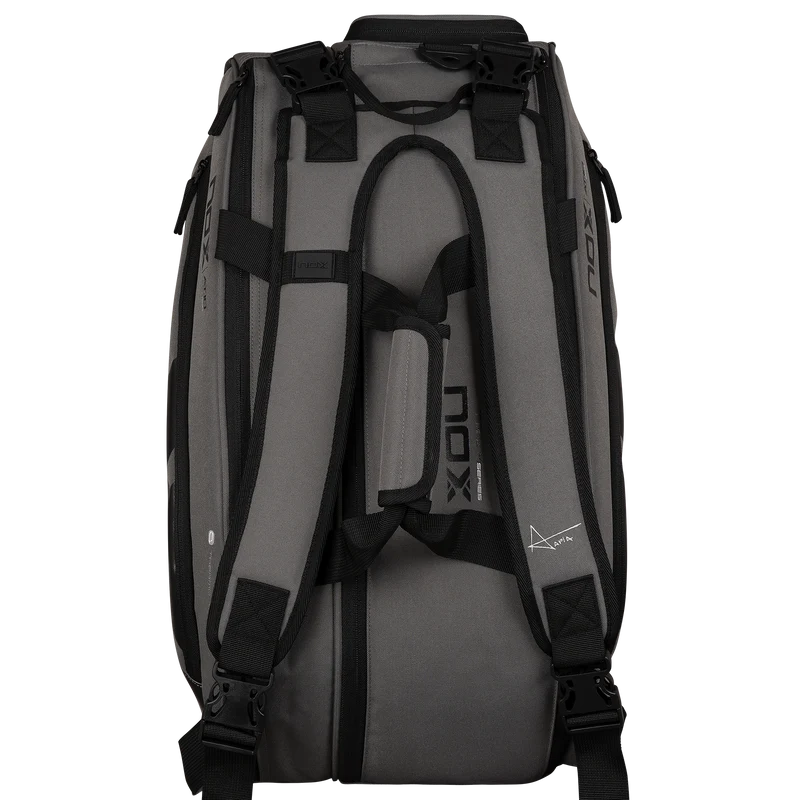 Nox AT10 Team Padel Racket Bag Grey Black