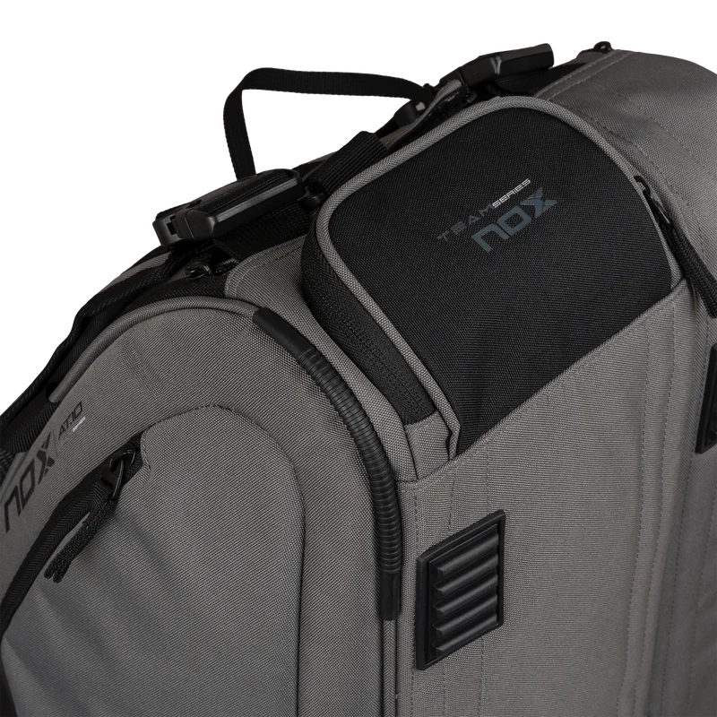 Nox AT10 Team Padel Racket Bag Grey Black
