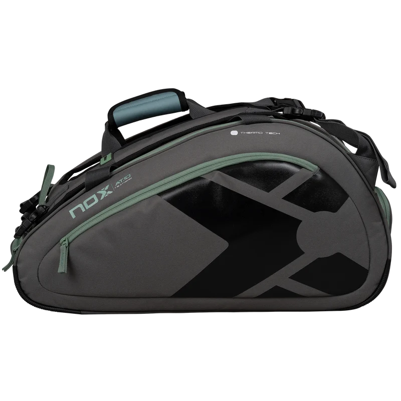 Nox AT10 Team Padel Racket Bag Grey Green