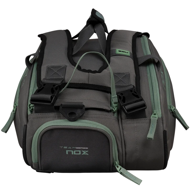 Nox AT10 Team Padel Racket Bag Grey Green