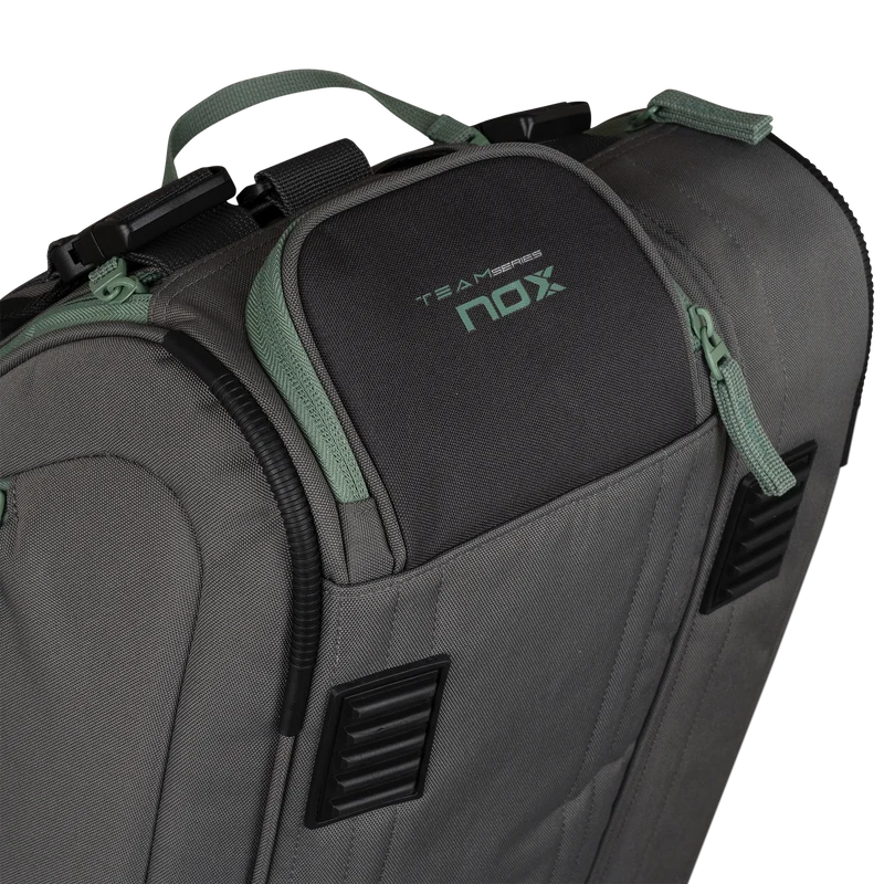 Nox AT10 Team Padel Racket Bag Grey Green