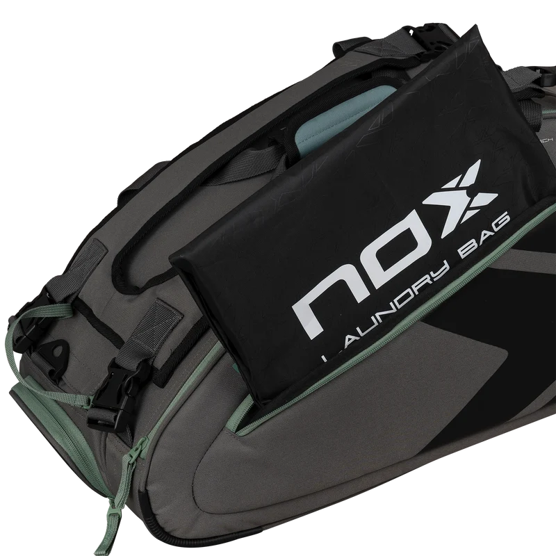 Nox AT10 Team Padel Racket Bag Grey Green