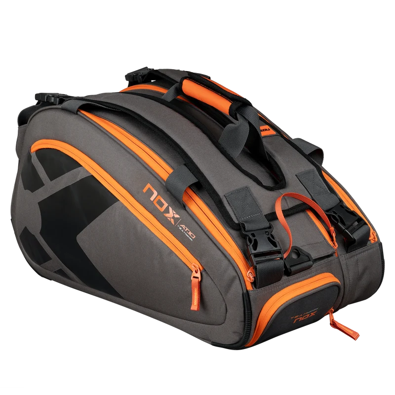 Nox AT10 Team Padel Racket Bag Grey Orange
