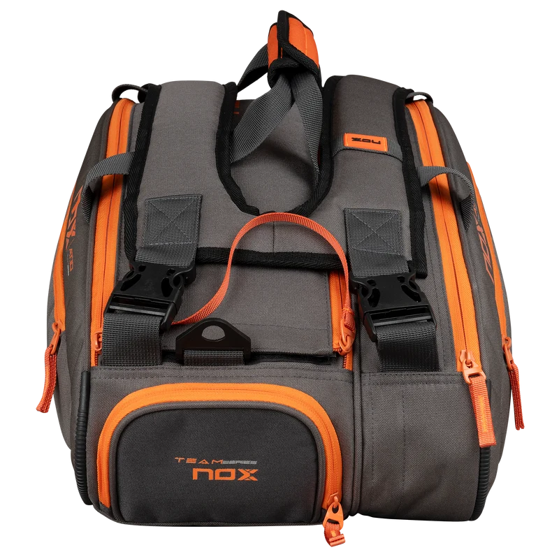 Nox AT10 Team Padel Racket Bag Grey Orange