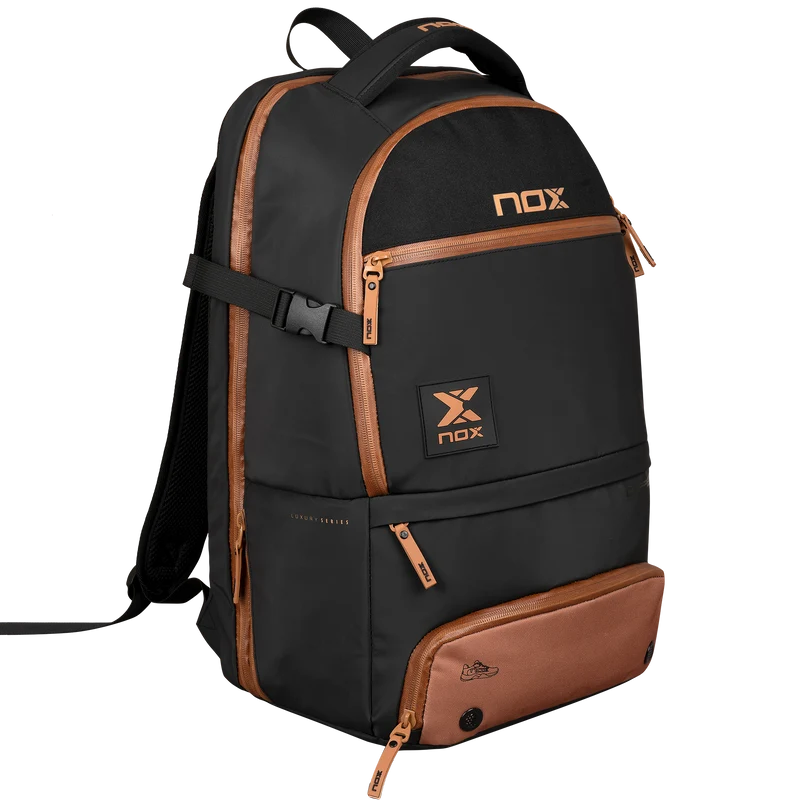 Nox Luxury Open Series Backpack Black Brown