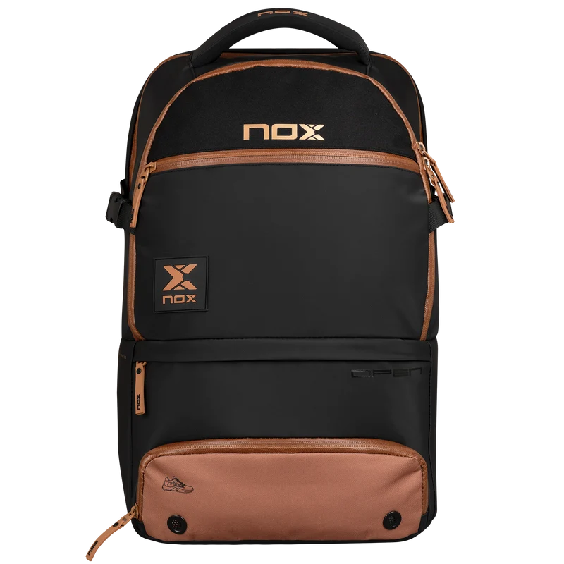 Nox Luxury Open Series Backpack Black Brown
