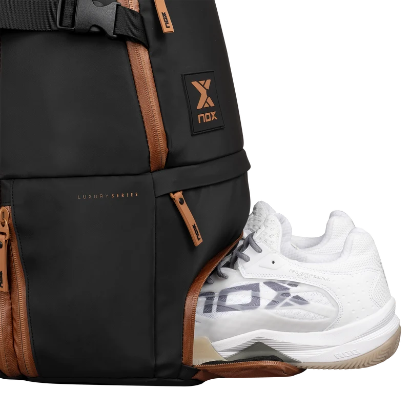 Nox Luxury Open Series Backpack Black Brown