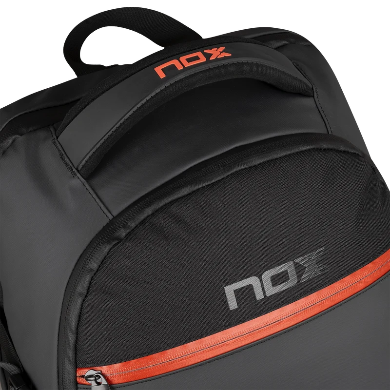Nox Luxury Open Series Backpack Black Red