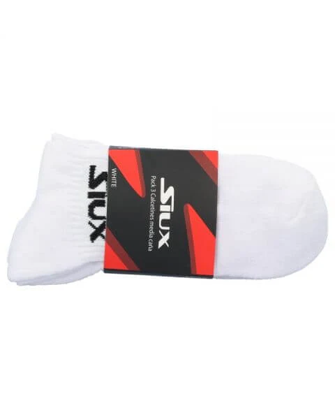 Siux Sportsocken halbhole Dahka Weiß (3er Pack)