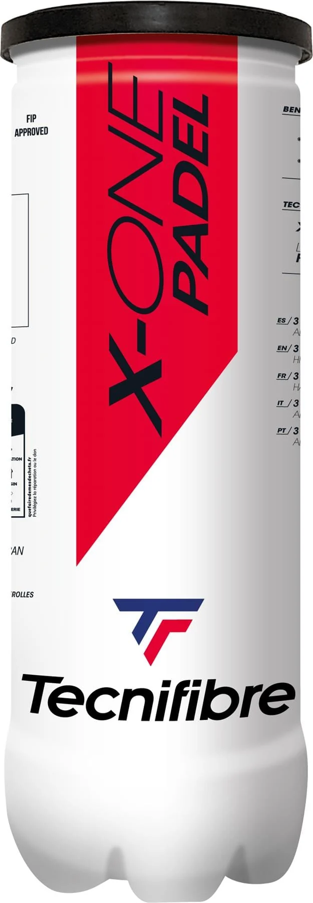 Tecnifibre X-One Padel Balls - 3 Ball Tube