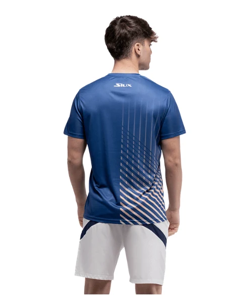 Siux T-Shirt Man Half Blau