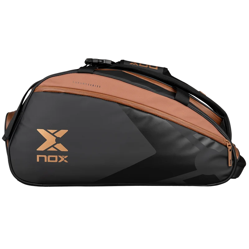 Nox Luxury Open Series Padel Bag Black Brown