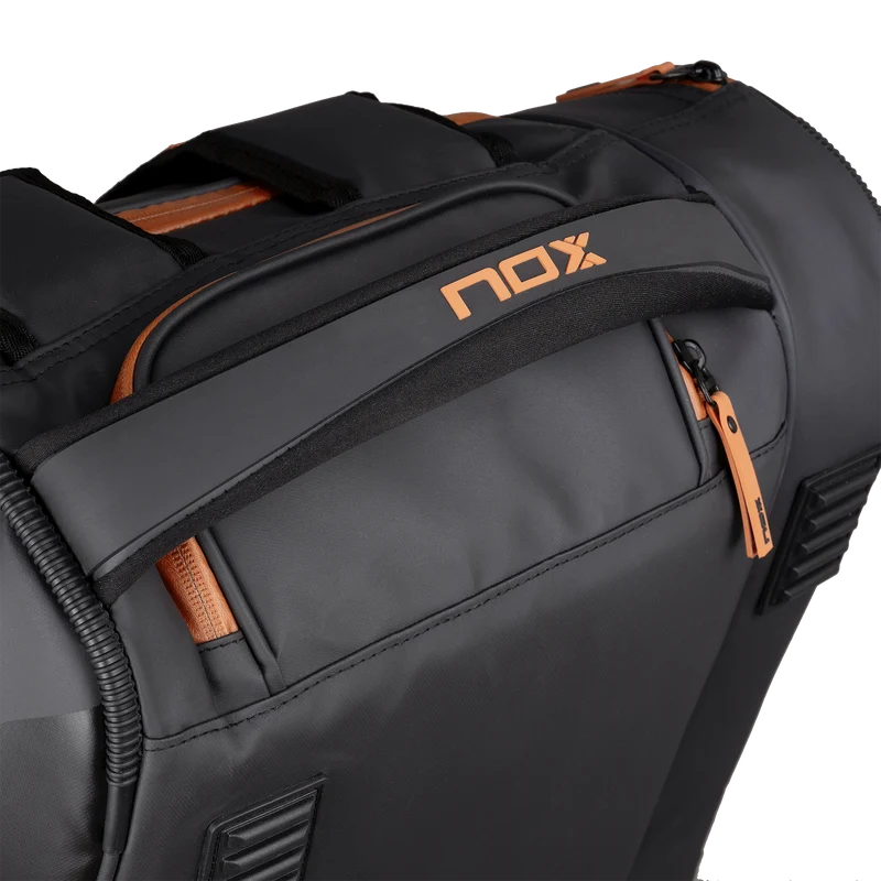 Nox Luxury Open Series Padel Bag Black Brown