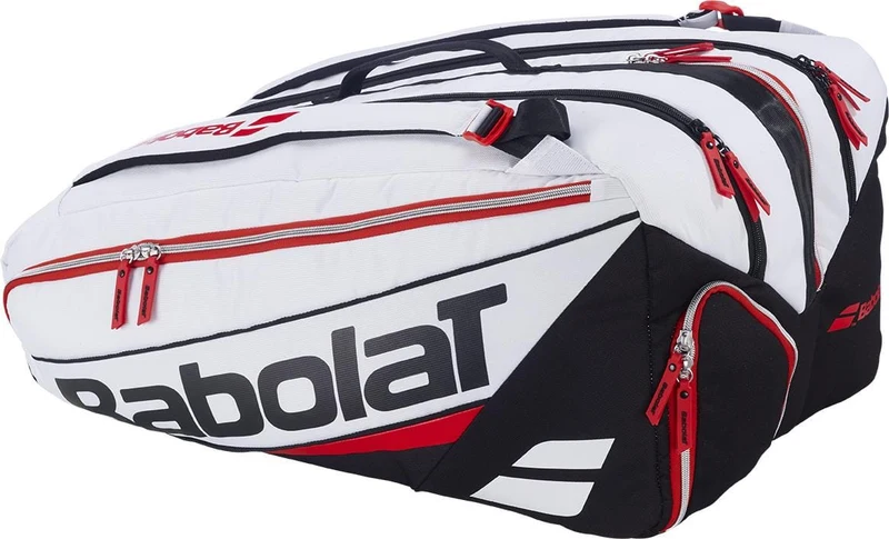 Babolat RH Pro Technical Padel Racket Bag - White / Black / Red