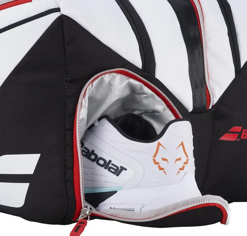 Babolat RH Pro Technical Padel Racket Bag - White / Black / Red